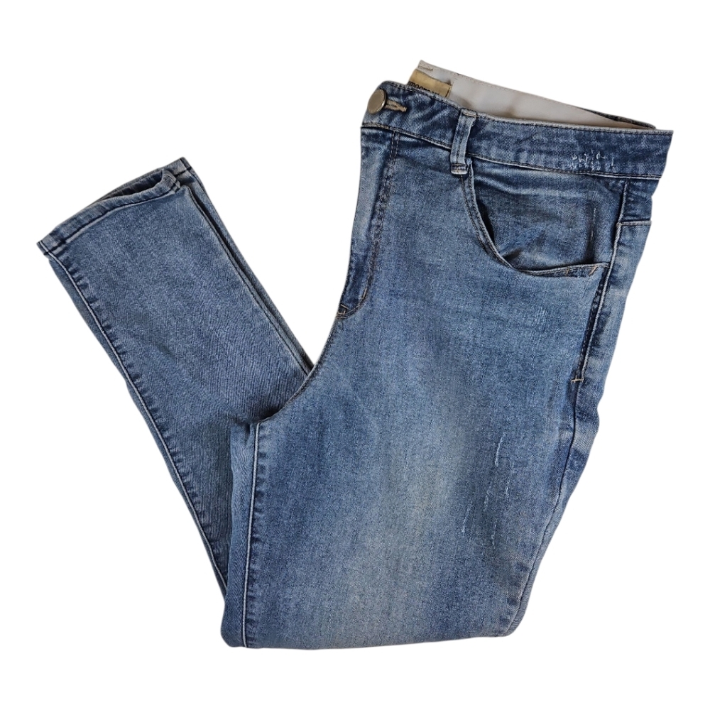 Democracy “Ab” Technology Skinny Ankle High Rise Stretch Jeans Size 16